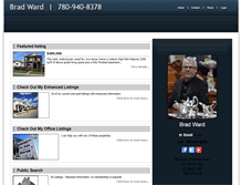 Tablet Screenshot of brad-ward.com